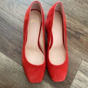 J. Crew Celia Pump in Suede